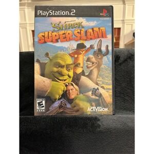 Shrek SuperSlam Sony PlayStation 2 PS2 Game Activision No Manual w/Case